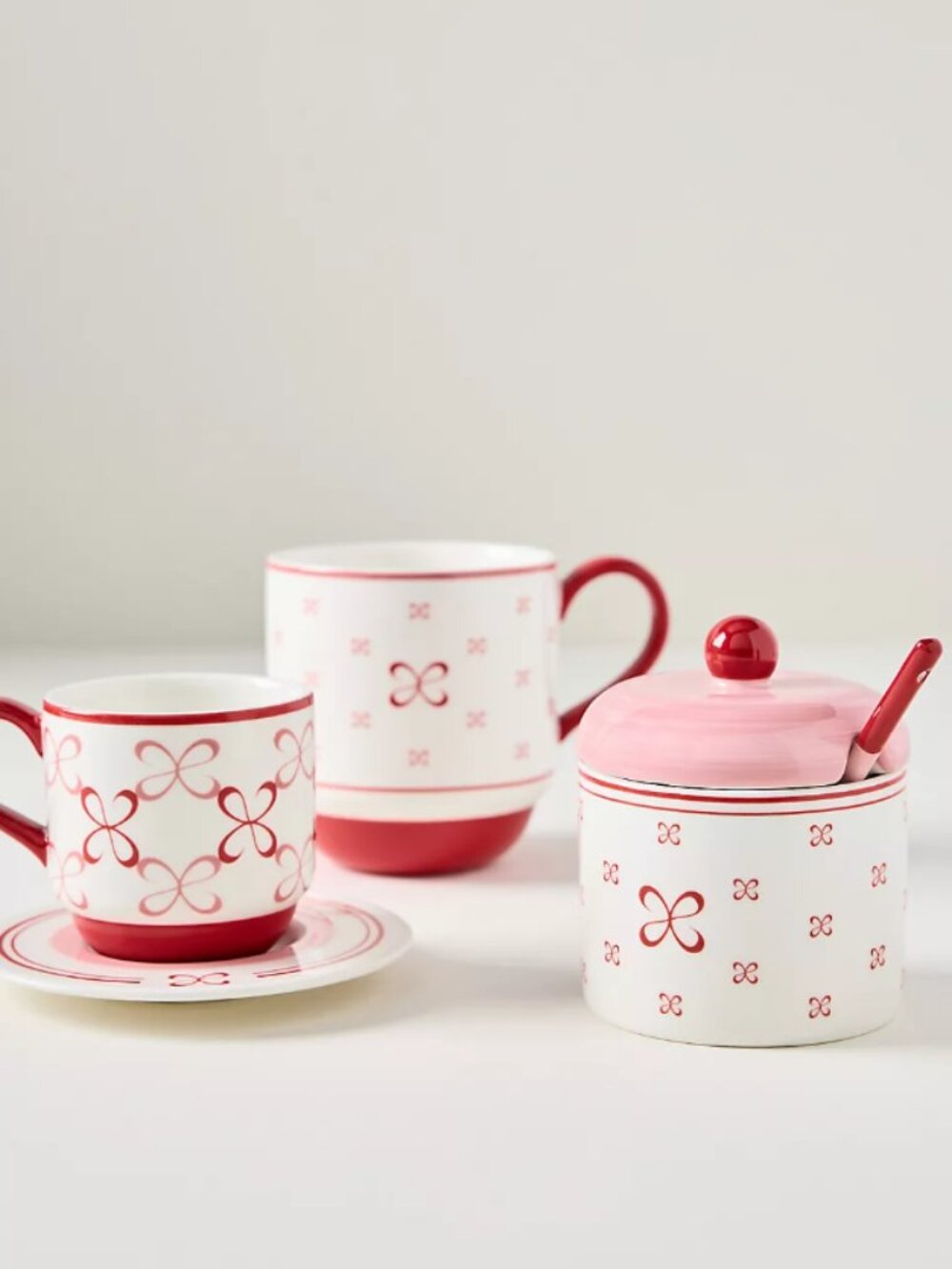 Anthropologie Maeve Stoneware Sugar Bowl & Spoon - New in Box - Picture 5 of 6